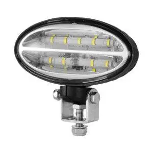 John Deere Oval LED Replacement Pedestal Mounted Flood Lamp - RE573609