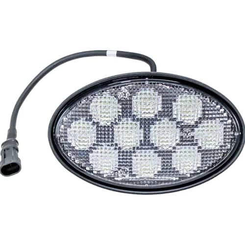 Case IH Magnum/New Holland T8 LED Oval Cab/Windshield Light - Swivel Mount - Image 4