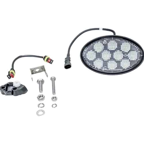 Case IH Magnum/New Holland T8 LED Oval Cab/Windshield Light - Swivel Mount - Image 7