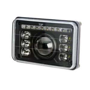 6x4 in LED Headlight with DRL