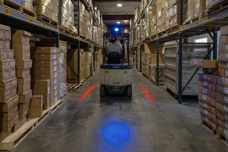 5.5inch 45W Blue Forklift Backup Lights - Image 7