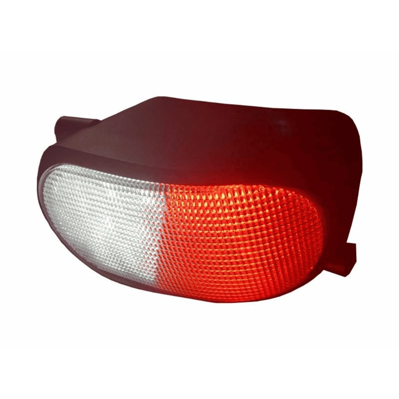 kubota ssv series skid steer led right hand rear red/white tail light