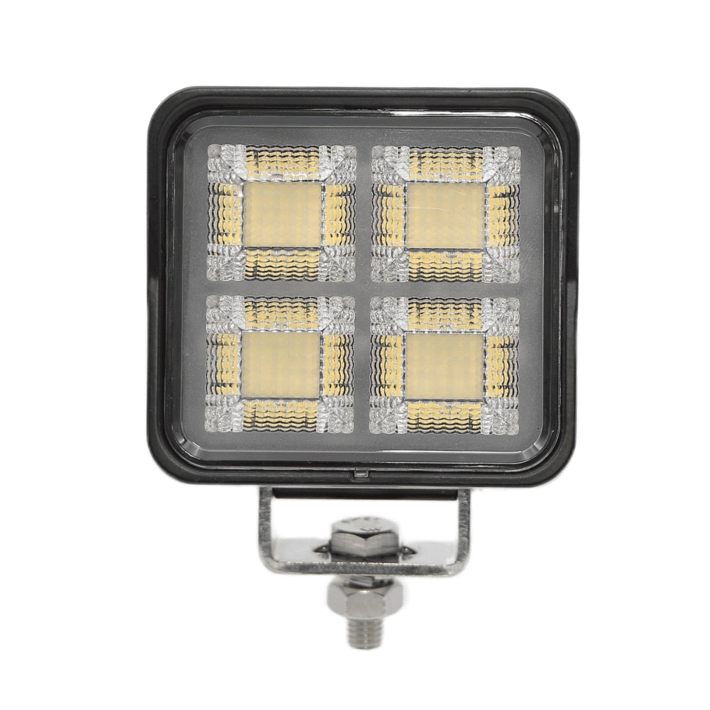 4inch 100w square osram led work lights