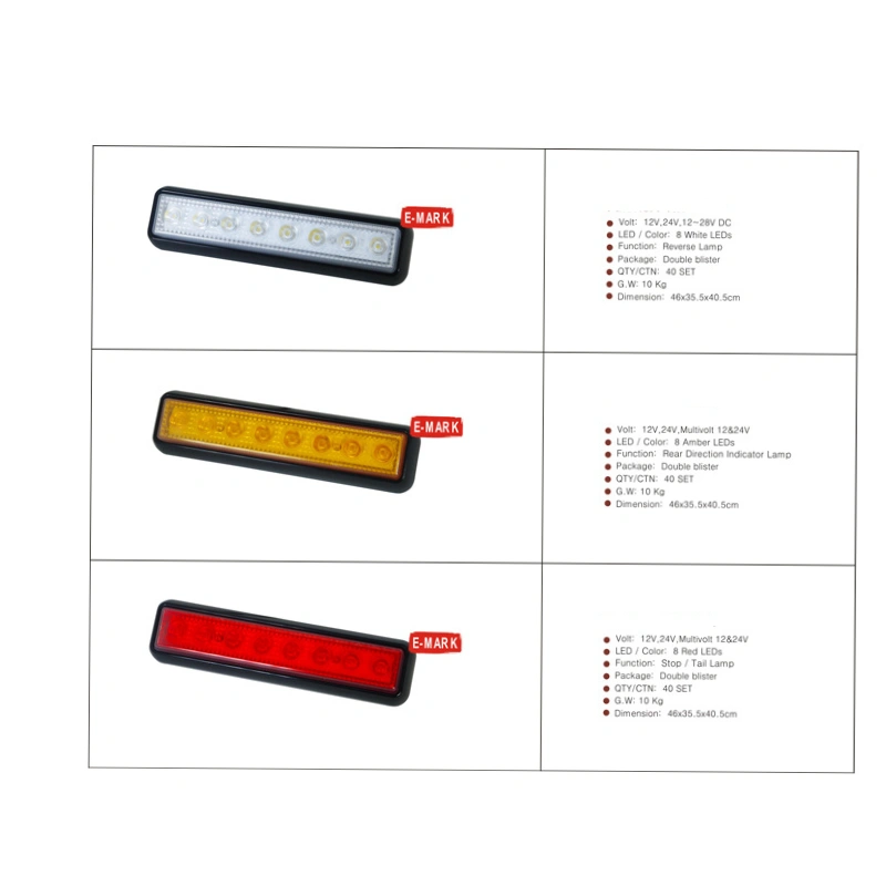 led truck trailer tail lights tl 282