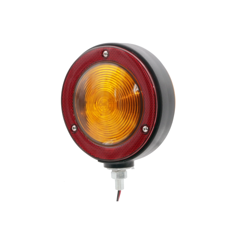 12 volt led round fender & cab warning light