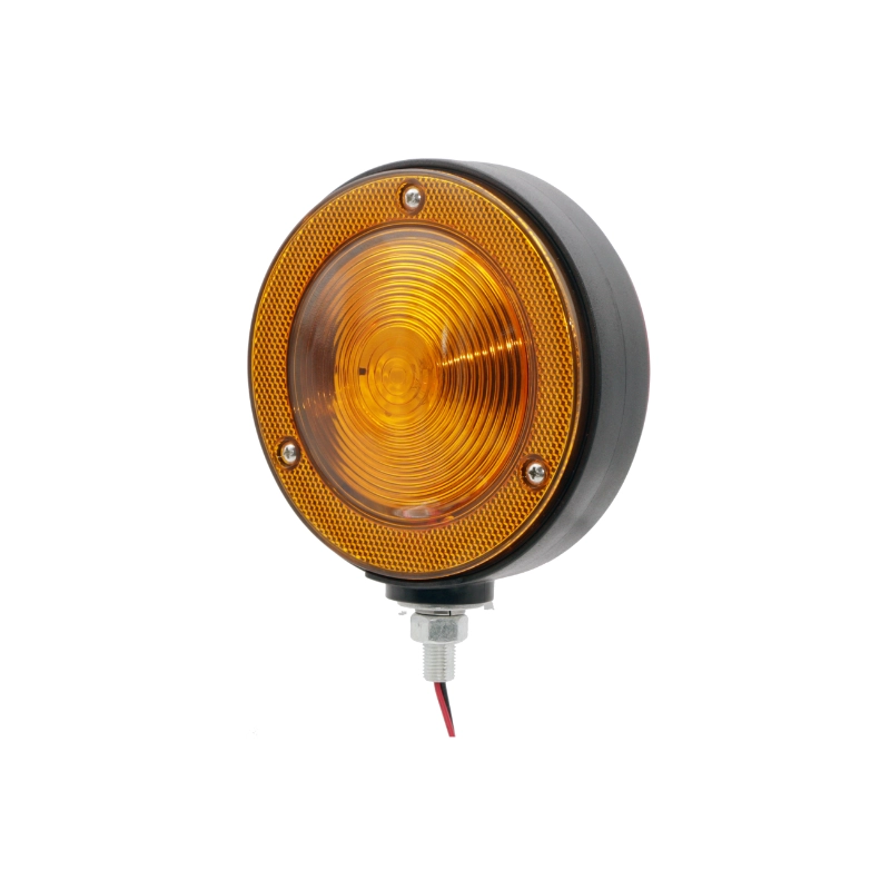 12 volt led round fender & cab warning light