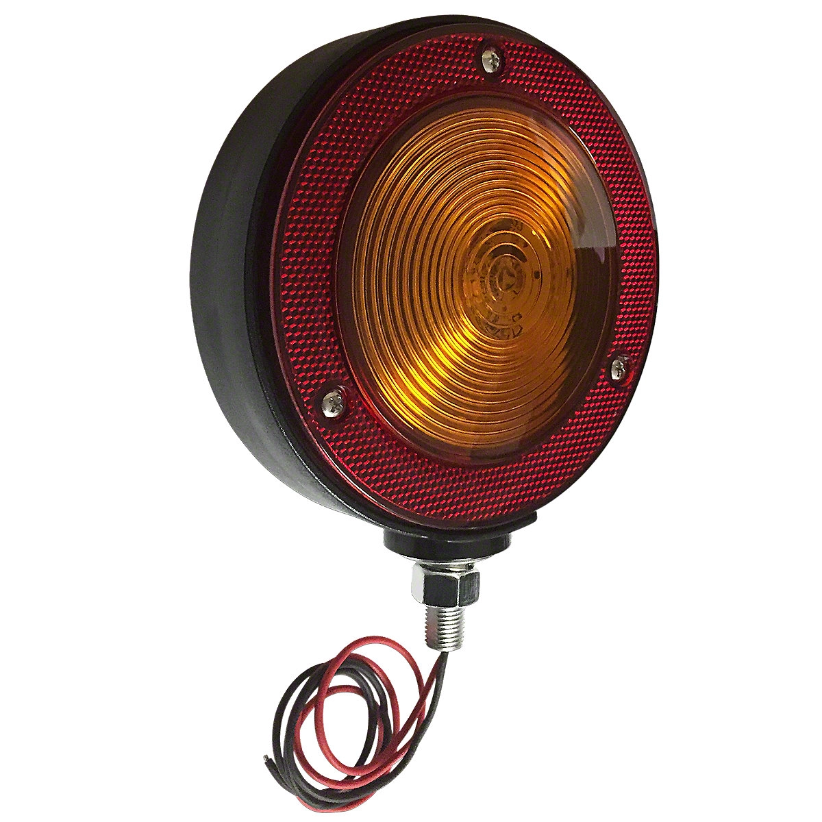 12 volt led round fender & cab warning light