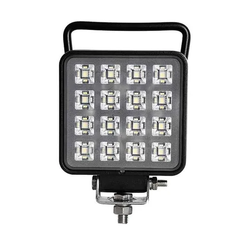 3.6inch 16W Square Osram LED Work Lamps with Handle & Switch - Image 2