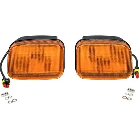 John Deere 5000-7030 Series LED Amber Cab Corner Light Kit - Image 2