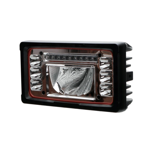 9 inch Oval DELTA/ Oval LED Driving Light with  Position Light