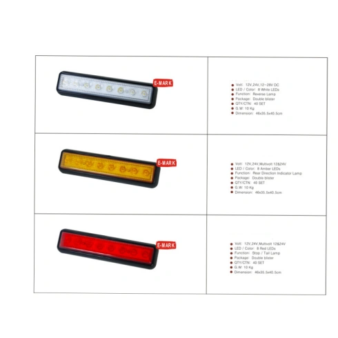led truck trailer tail lights tl 282