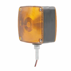 led fender and cab mount warning light
